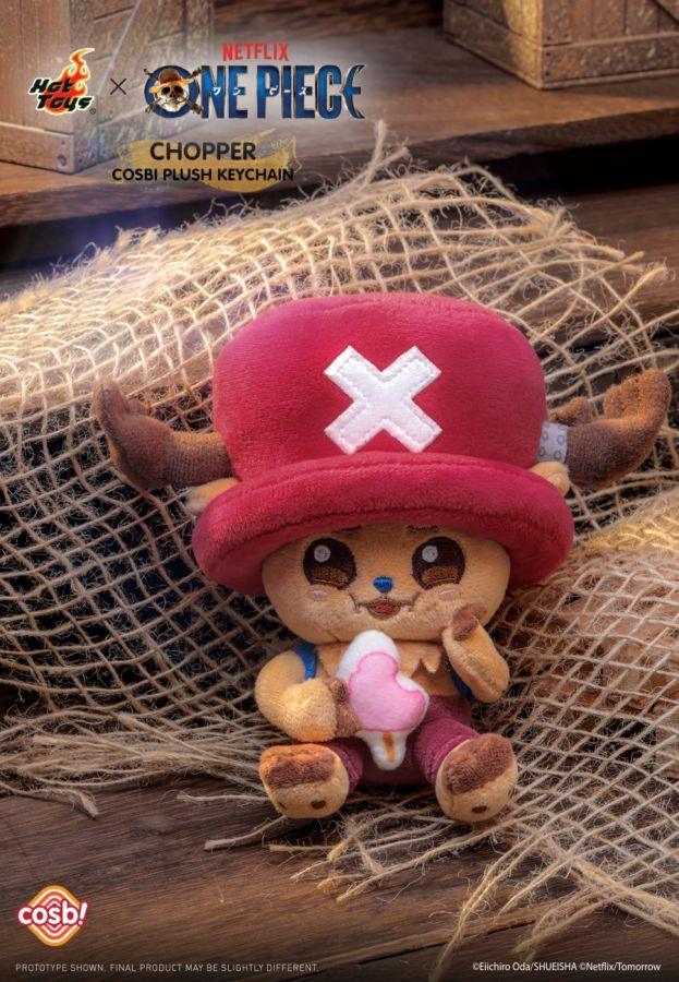 One Piece (Netflix) - Chopper Cosbi Plush Keychain Collection Assortment (Display of 6)