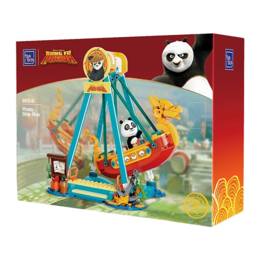 Kung Fu Panda - Adventure Park : Pirate Ship Ride (379 Piece Kit)