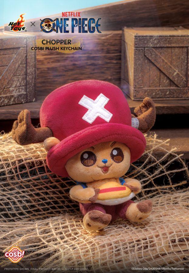 One Piece (Netflix) - Chopper Cosbi Plush Keychain Collection Assortment (Display of 6)