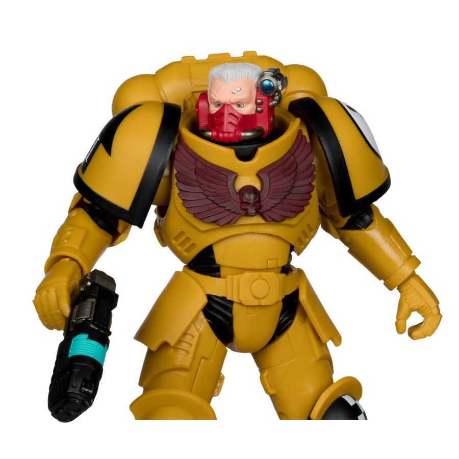 Warhammer 40,000 - Imperial Fist Intercessor Sergeant (Gold Label) 7″ Action Figure