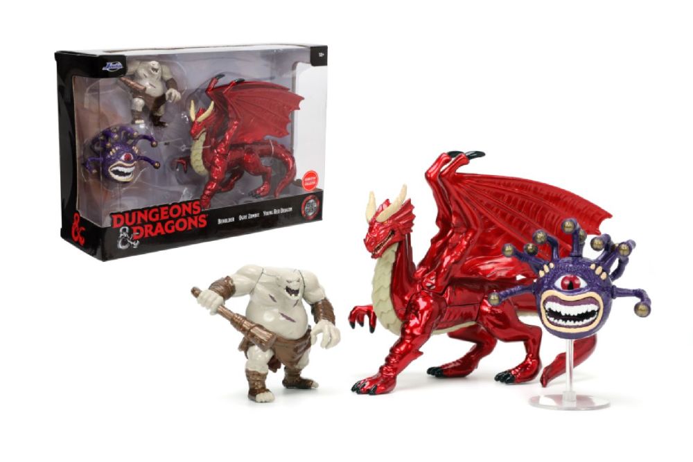 Dungeons & Dragons - 1.65″ Metal Figure & Deluxe Metal Figure 3-Pack