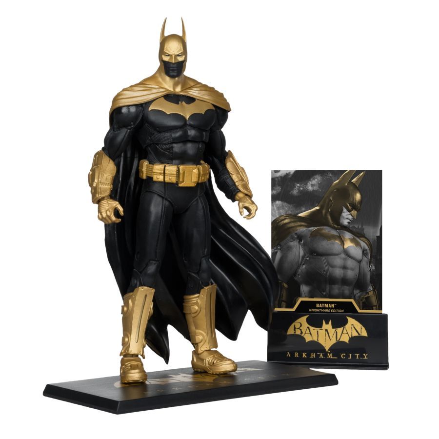DC Multiverse - Batman (Arkham City)(Knightmare)(Gold Label) 7″ Figure