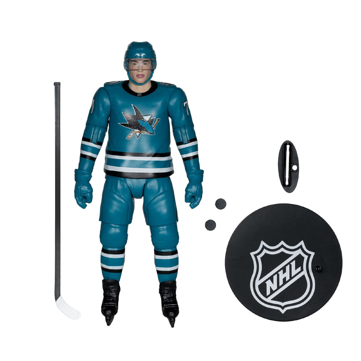 NHL - Macklin Celebrini (San Jose Sharks) 6″ Articulated Figure