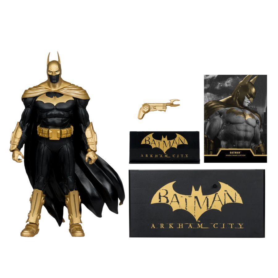 DC Multiverse - Batman (Arkham City)(Knightmare)(Gold Label) 7″ Figure