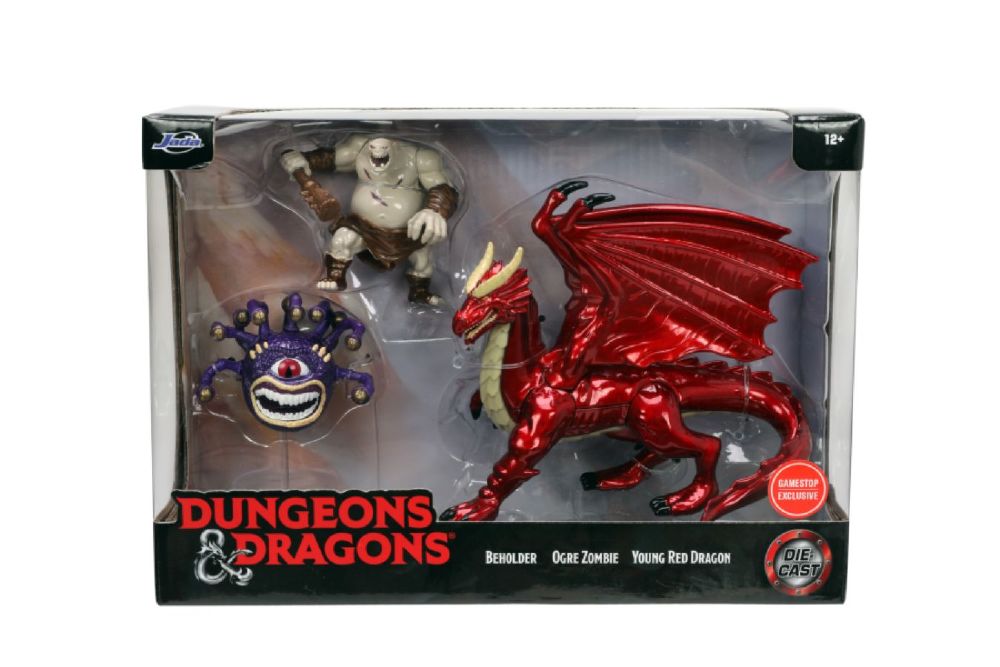 Dungeons & Dragons - 1.65″ Metal Figure & Deluxe Metal Figure 3-Pack
