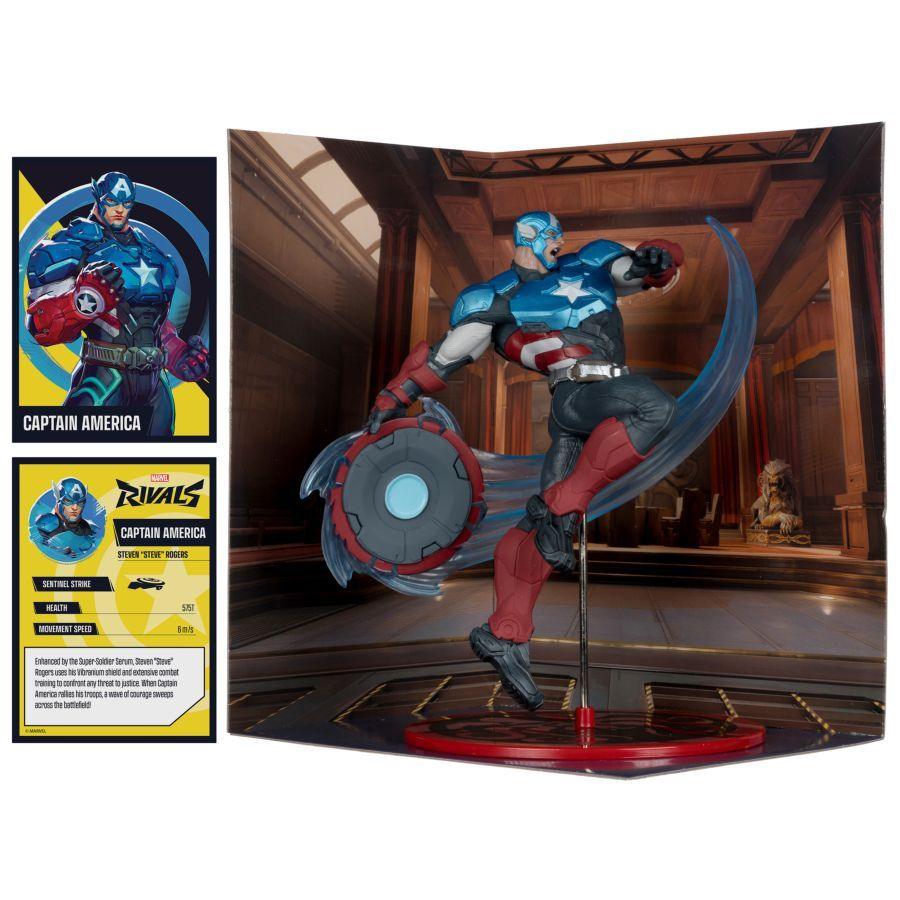 Marvel Rivals - Captain America 1:10th Scale Figure