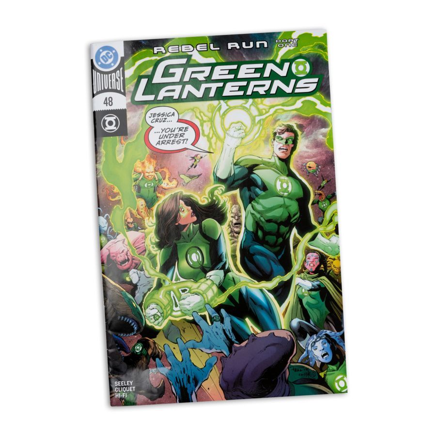 DC Comics - Hal Jordan (Green Lanterns #48) Page Punchers 7″ Figure with Comic