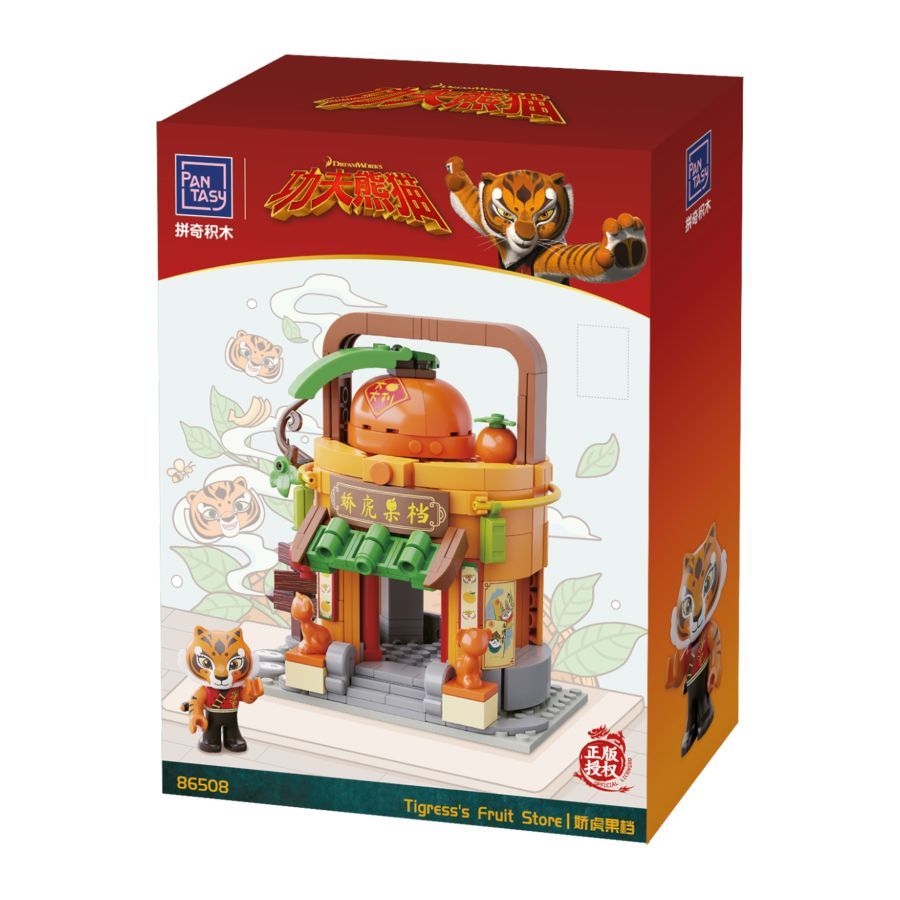 Kung Fu Panda - Tigress’ Fruit Shop (293 Piece Kit)