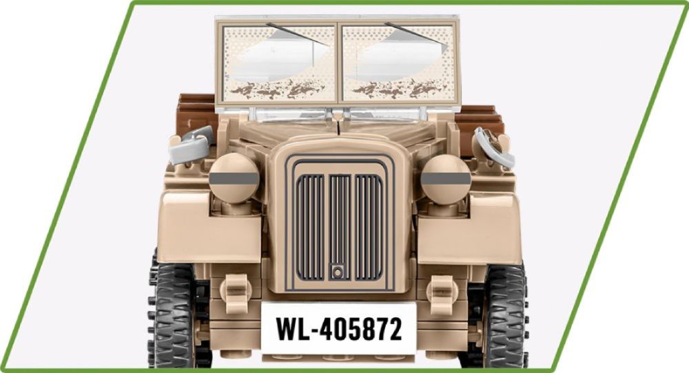 World War 2 - SD KFZ 10 Demag D7 Construction Brick Set (283 Pieces)