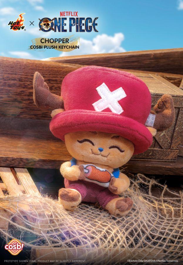 One Piece (Netflix) - Chopper Cosbi Plush Keychain Collection Assortment (Display of 6)