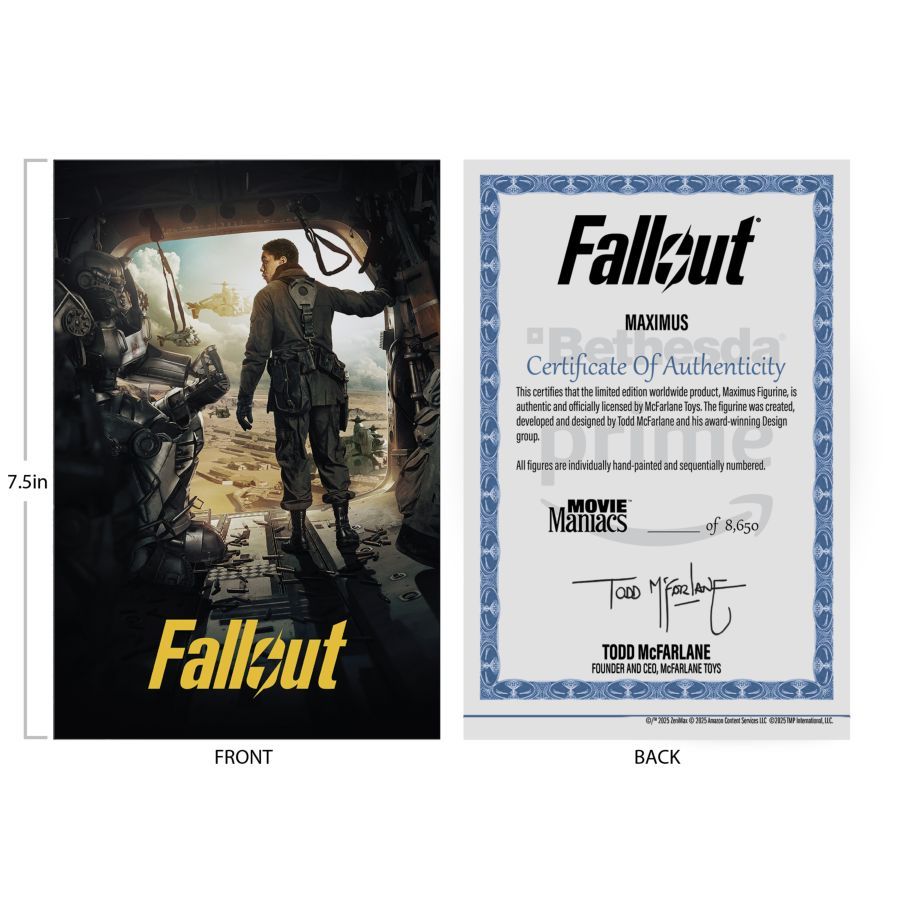 Fallout (TV) - Maximus (Season 2) Movie Maniacs 6″ Posed Figure