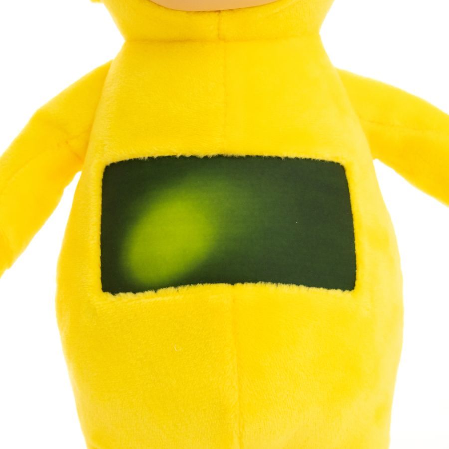 Teletubbies - Laa Laa 8” Plush with Interactive Color Changing Belly Patch