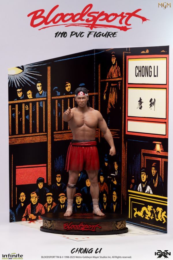 Bloodsport - Chong Li 1:10 Scale PVC Figure