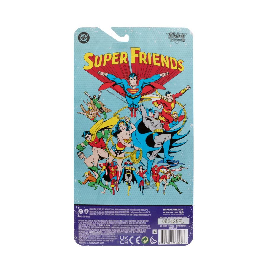 DC Comics - Brainiac 6″ Retro Super Friends Figure