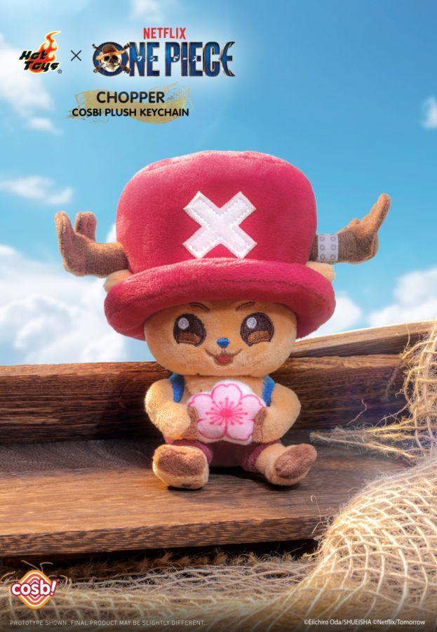 One Piece (Netflix) - Chopper Cosbi Plush Keychain Collection Assortment (Display of 6)
