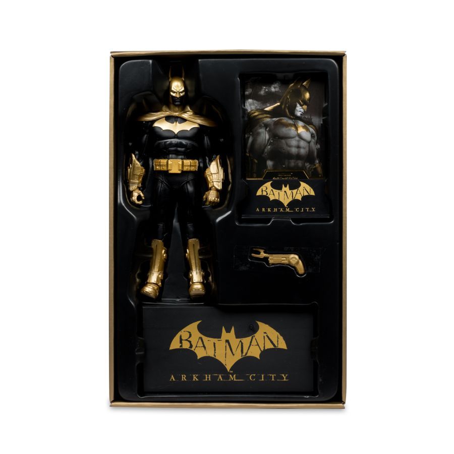 DC Multiverse - Batman (Arkham City)(Knightmare)(Gold Label) 7″ Figure
