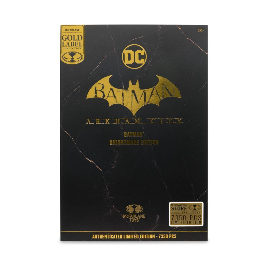 DC Multiverse - Batman (Arkham City)(Knightmare)(Gold Label) 7″ Figure
