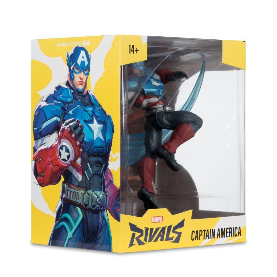 Marvel Rivals - Captain America 1:10th Scale Figure