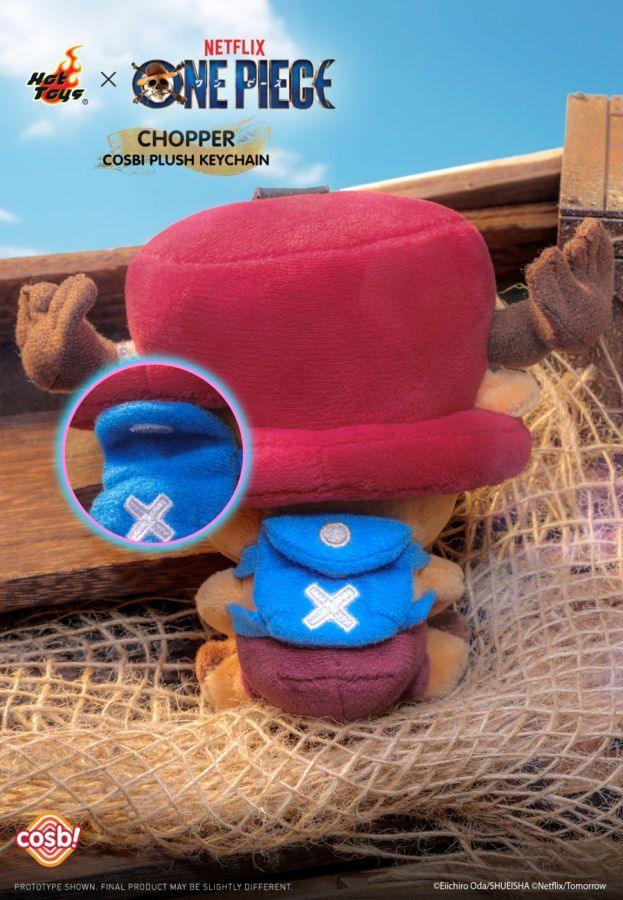 One Piece (Netflix) - Chopper Cosbi Plush Keychain Collection Assortment (Display of 6)