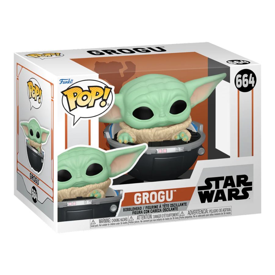 Star Wars: Mandalorian - Grogu In Hovering Pram (Pop! Vinyl)