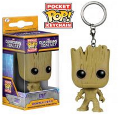 Guardians Of The Galaxy - Groot Pocket Keychain (Pop! Vinyl)
