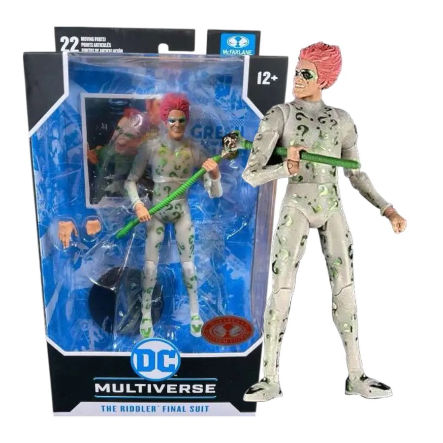 Batman Forever - DC Multiverse Riddler Final Suit (Chase Version) 7″ Figure