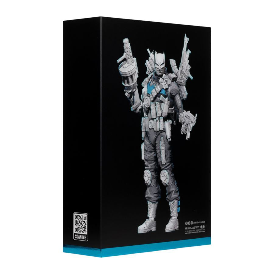 DC Multiverse - The Grim Knight B&W With Accent Gold Label 7″ Figure