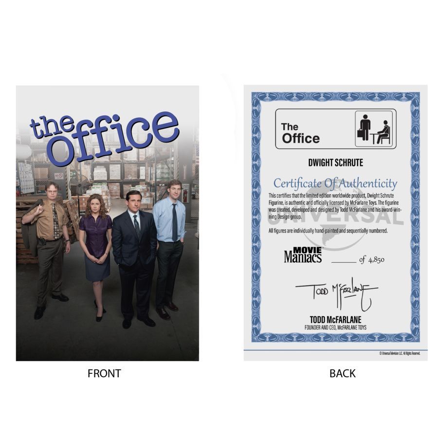 Movie Maniacs - Dwight (The Office) 6″ Figure