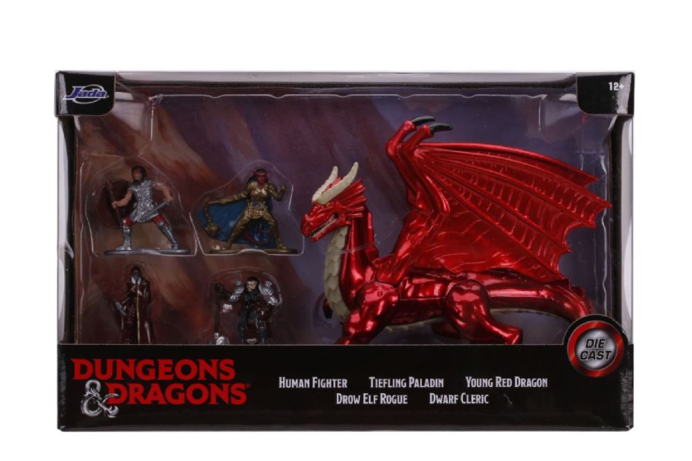 Dungeons & Dragons - 1.65″ Metal Figure Deluxe Pack