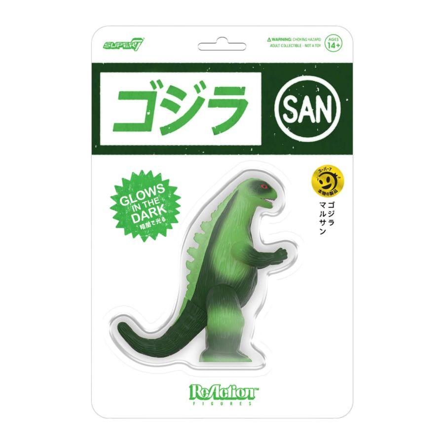 Godzilla - Marusan L-Tail Glow-in-the-Dark Reaction Figure