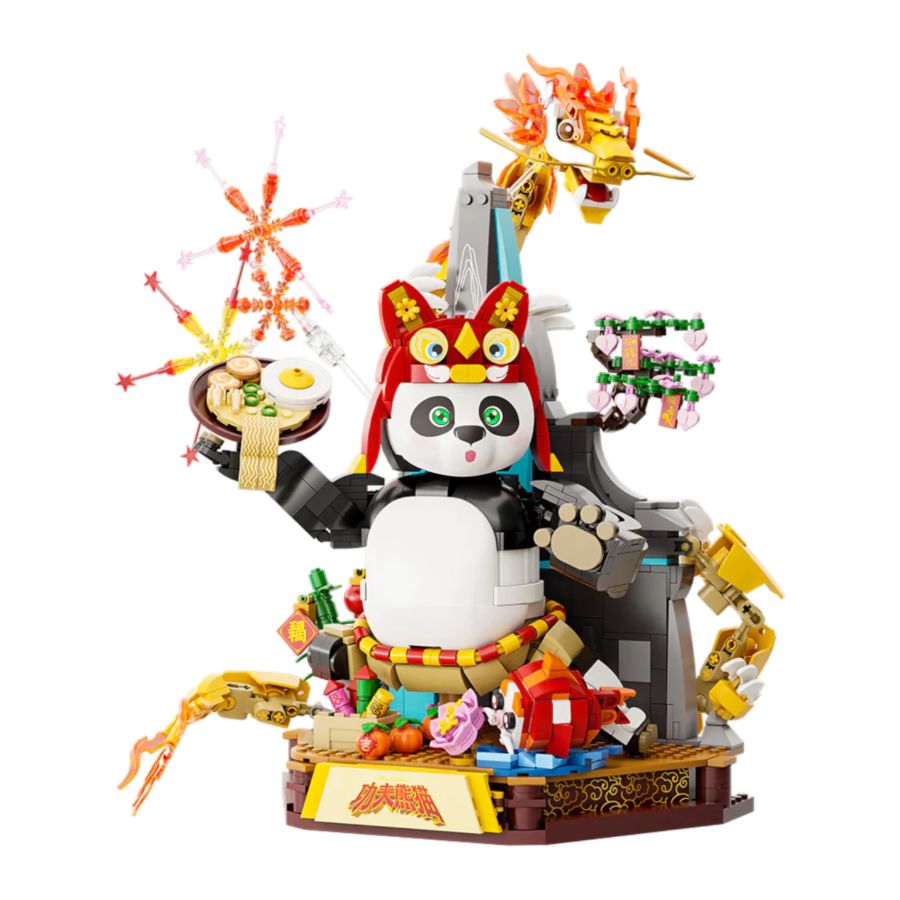 Kung Fu Panda - Dragon Warrior “Spring Festival” Special Edition (1431 Piece Kit)