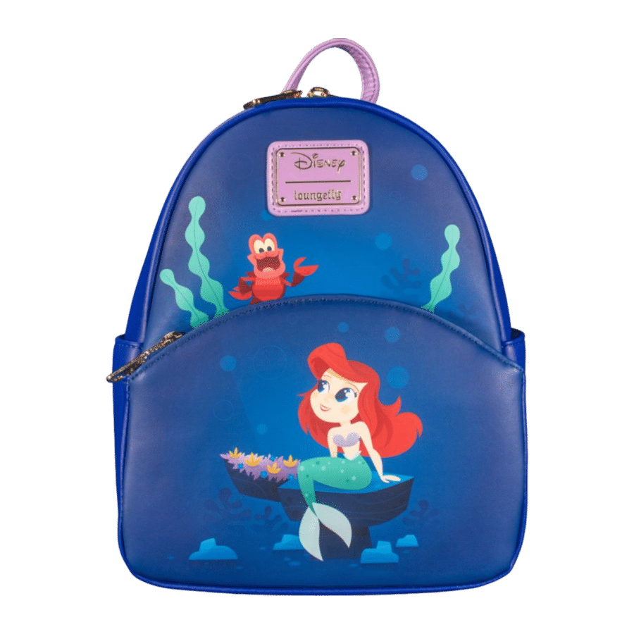 The Little Mermaid (1989) - Ariel & Sebastian US Exclusive (Loungefly Backpack)