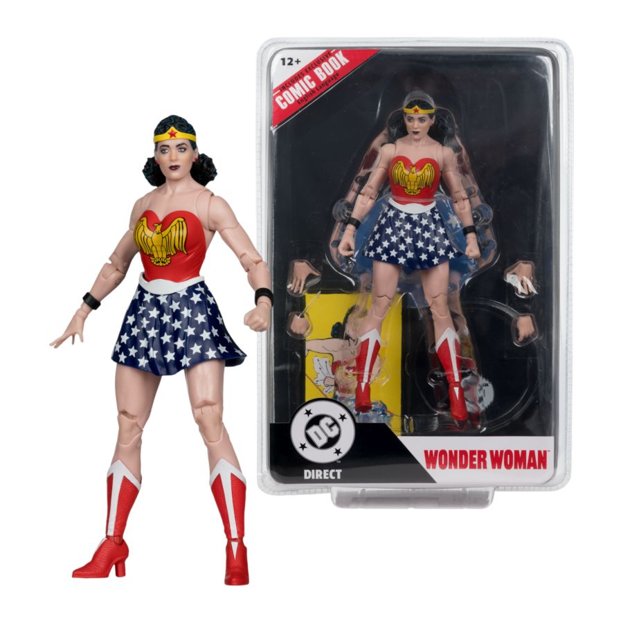 DC Comics - Wonder Woman (Wonder Woman #1) Page Punchers 7″ Figure with Comics