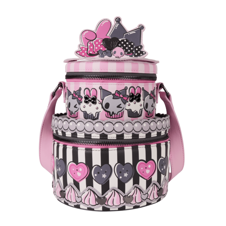 Sanrio - My Melody And Kuromi Figural Crossbody Bag