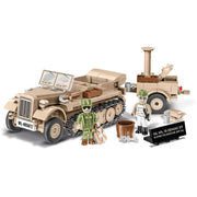 World War 2 - SD. KFZ. 10 & Field Kitchen Construction Brick Set (367 Pieces)