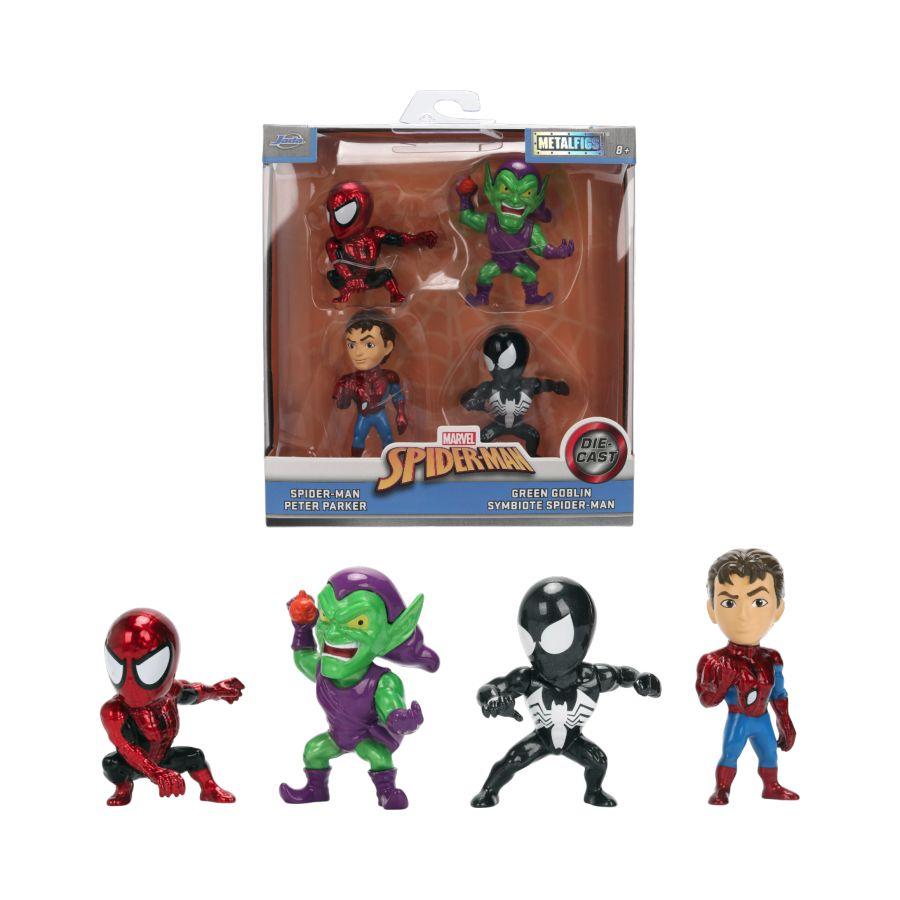 Spider-Man - 2.5″ Metalfigs 4-Pack ( Wave 5)