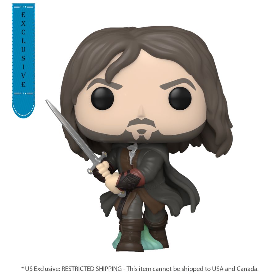 The Lord of the Rings - Aragorn Glow (Pop! Vinyl)