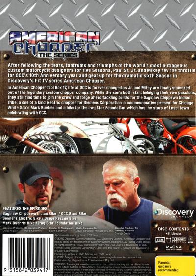 American Chopper: The Series Tool Box 17 (Discovery Channel) DVD