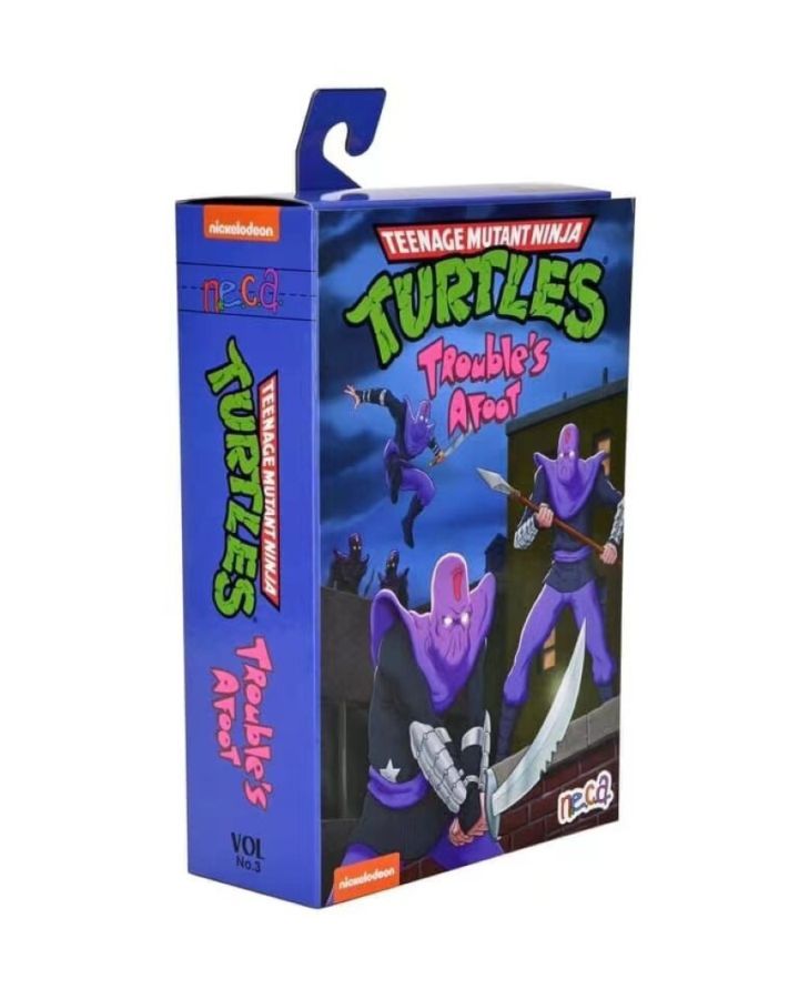 Teenage Mutant Ninja Turtles (TV 1987) - Foot Soldier Deluxe 7″ Action Figure