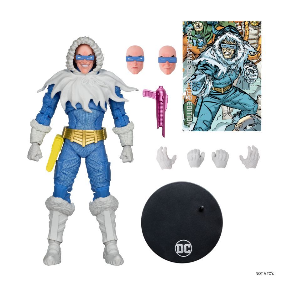 DC Comics - Captain Cold #30 Mcfarlane Collector Edition 7″ Figure