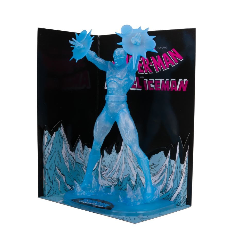 Marvel Comics - Iceman with Comic (Marvel Tales #229) 1:6 Scale Figure