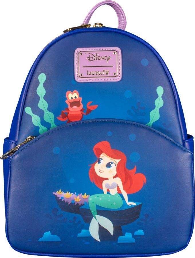 The Little Mermaid (1989) - Ariel & Sebastian US Exclusive (Loungefly Backpack)