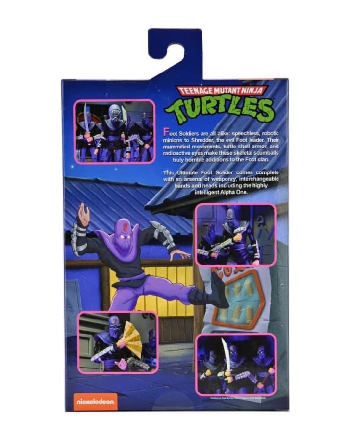 Teenage Mutant Ninja Turtles (TV 1987) - Foot Soldier Deluxe 7″ Action Figure