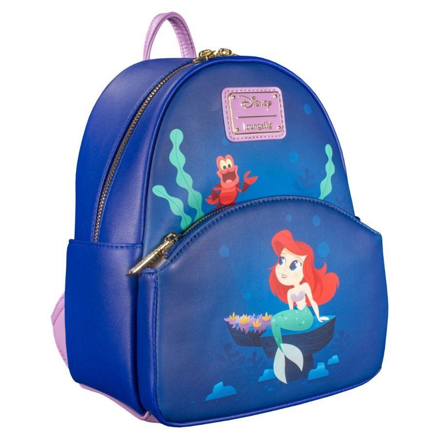 The Little Mermaid (1989) - Ariel & Sebastian US Exclusive (Loungefly Backpack)