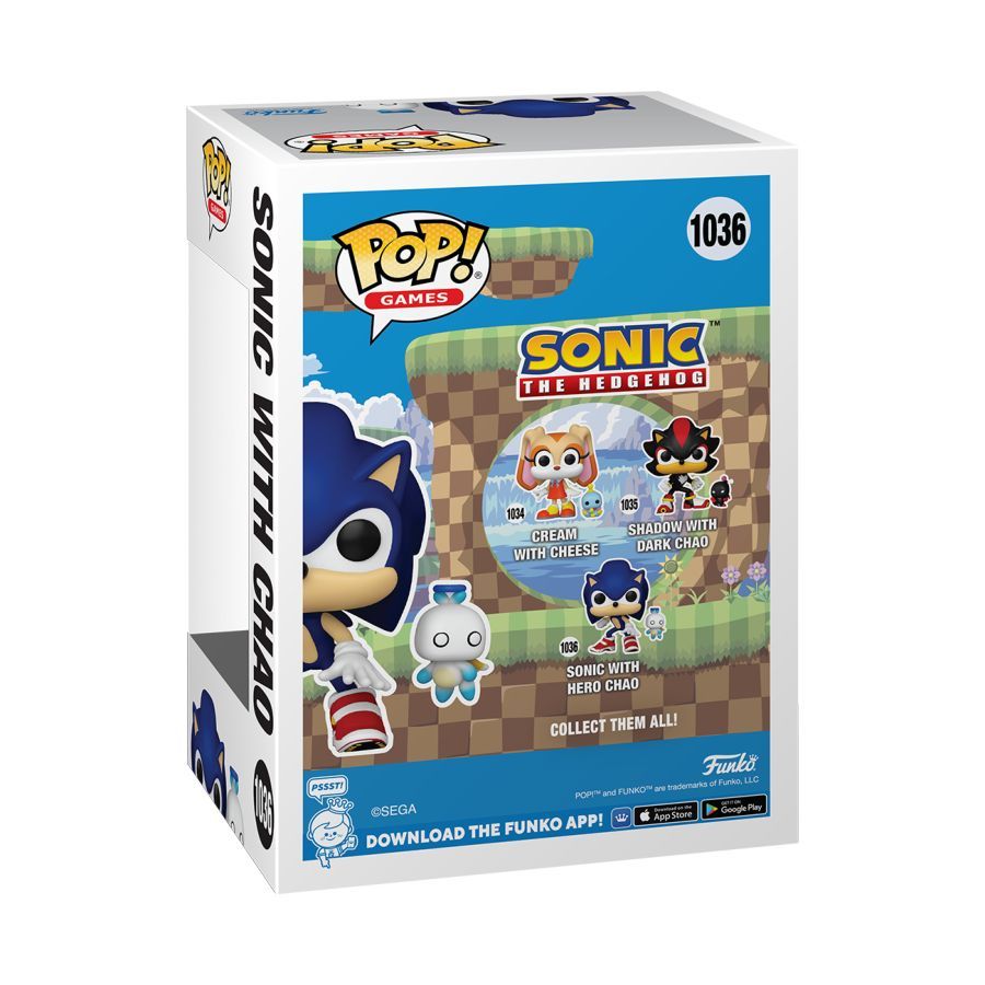 Sonic the Hedgehog - Sonic with Chao (Pop! Vinyl)
