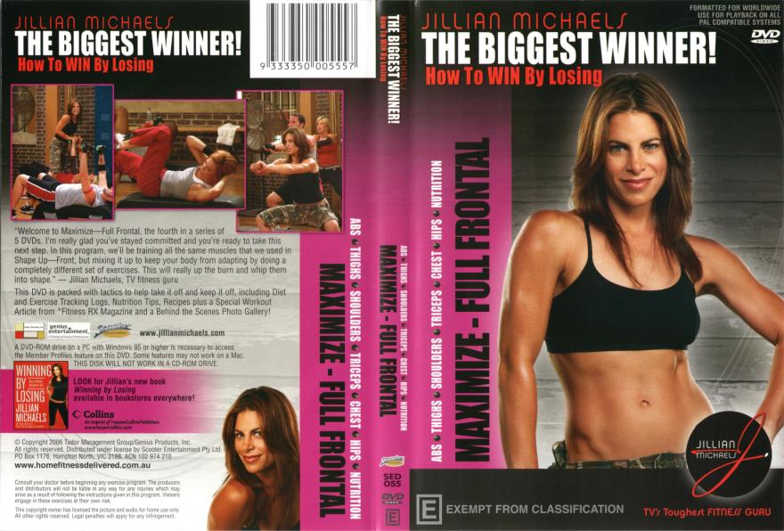 Jillian Michaels The Biggest Winner!: Maximise Full Frontal DVD