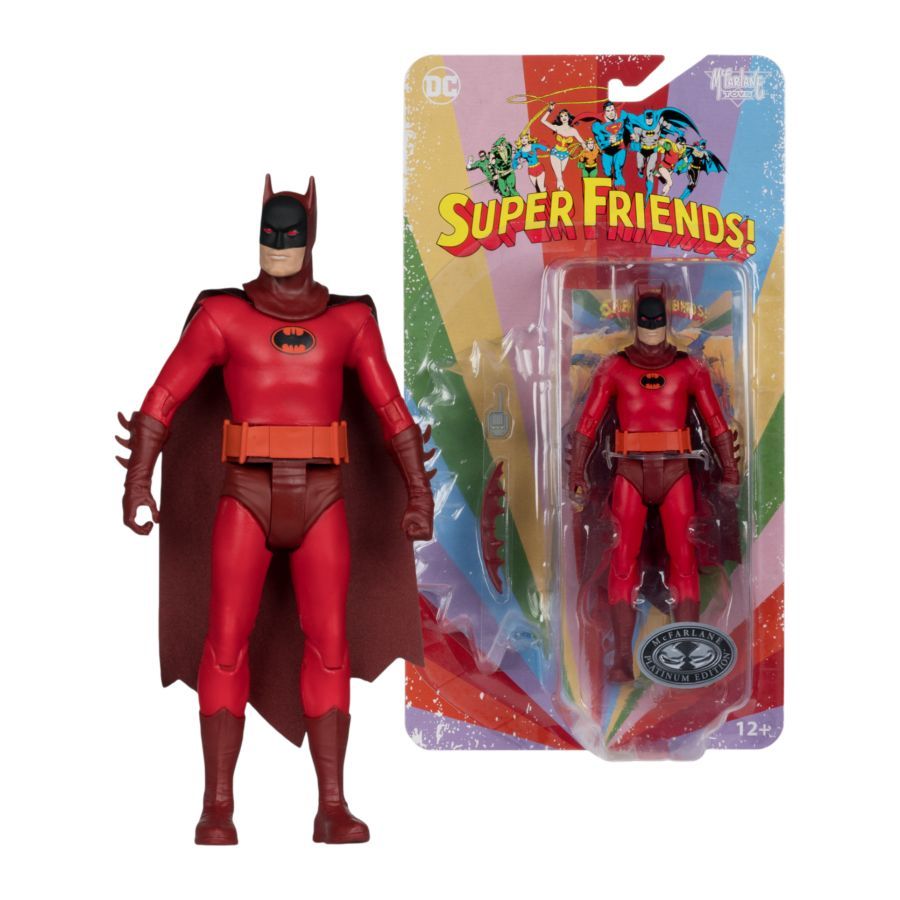 DC Comics - Super Friends Batman (Universe of Evil) 6″ Retro Figure [Chase Version]