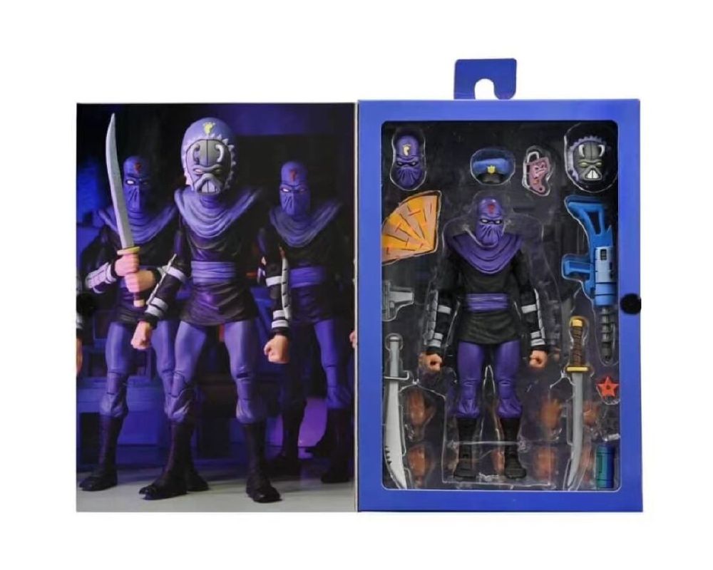 Teenage Mutant Ninja Turtles (TV 1987) - Foot Soldier Deluxe 7″ Action Figure