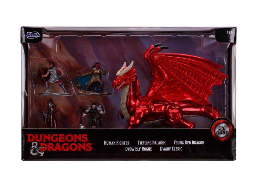 Dungeons & Dragons - 1.65″ Metal Figure Deluxe Pack