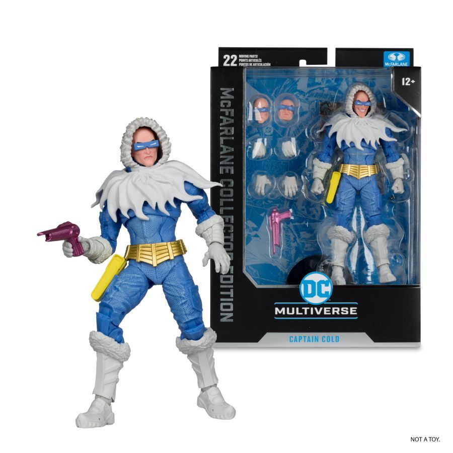 DC Comics - Captain Cold #30 Mcfarlane Collector Edition 7″ Figure